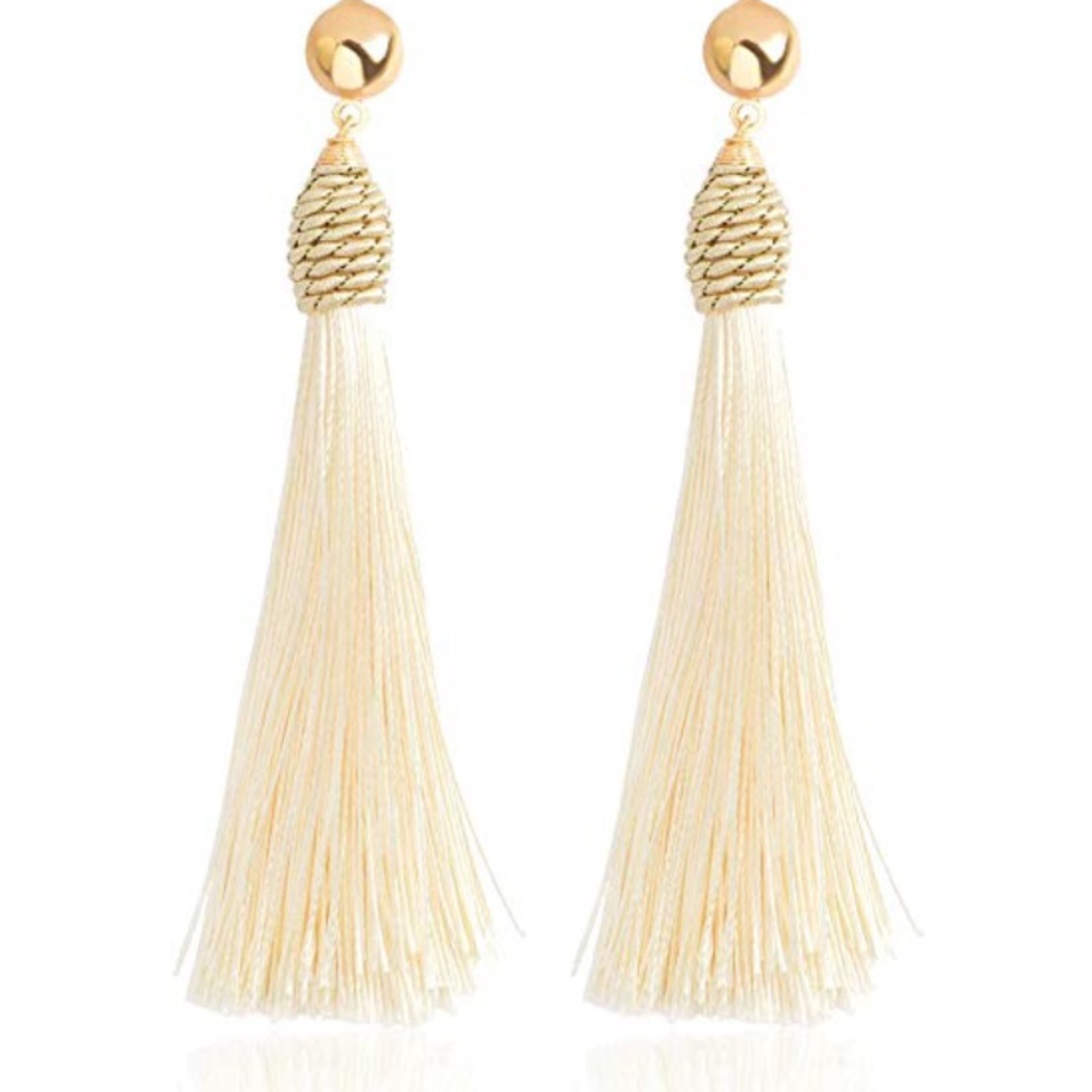 💋4/$25💋Knotted Eardrop Boho Long Tassel Earrings